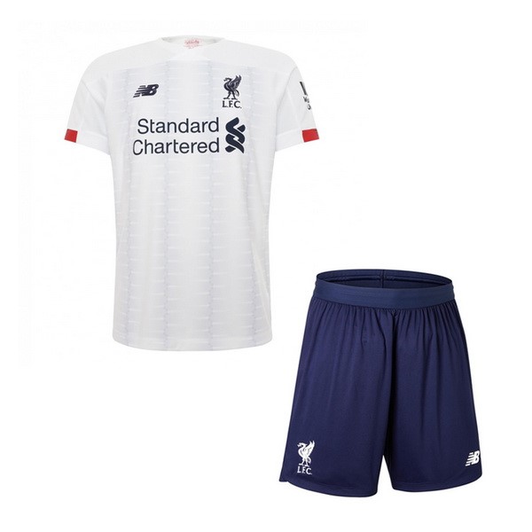 Camiseta Liverpool 2ª Kit Niño 2019 2020 Blanco